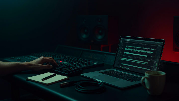 Working on music sound design